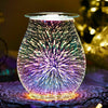 3D Electric Plug In LED Aroma Diffuser Lamps Wax Melt Oil Burner Wax Warmer Gift