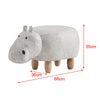 Animal Ottomans Footstools Padded Cushion Pouffe Stool Rest Children Toy Gift