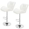 2X Faux Leather PU Bar Stools Breakfast Bar Chair Kitchen Stool Swivel Barstool