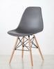 Set of 4 Dining Chairs Retro Wooden Legs Office Kitchen Lounge Chair