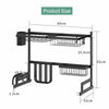 Over Sink Dish Drying Rack Space Saver Utensils Holder Kitchen Storage Organizer