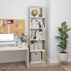 Book Cabinet Room Divider Bookcase Storage Display Corner Rack Wooden Furniture