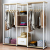 Heavy Duty Large Open Wardrobe Clothes Rail Rack Coat Hanging Garment Shelf