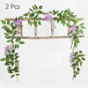 Artificial Fake Hanging Flowers Vine Plant Home Garden Decor Indoor Outdoor DDUK