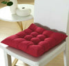 2PCS Square Thick Cushions Chair Seat Pad TIE ON Dining Bed Room Garden Kitchen