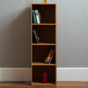 Oxford 2 3 4 5 Tier Bookcase Cube Storage Shelf Display Wood Furniture Unit