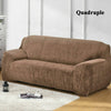 UK Sofa Covers Easy Fit Stretch Protector Soft Couch Cover Thick Plush Velvet