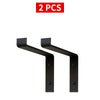Rustic Scaffold Board Shelf Pair of Brackets Industrial Heavy Duty Steel Bracket