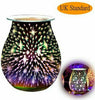 3D Electric Plug In LED Aroma Diffuser Lamps Wax Melt Oil Burner Wax Warmer Gift