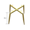 2PCS Metal Legs Table Bench Steel Leg Industrial Furniture Frame W/ Accessories