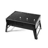 BBQ Barbecue Black Grill Folding Travel Picnic Light Outdoor Portable Charcoal
