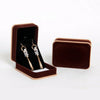 UK Velvet Jewelry Display Organizer Storage Necklaces Earrings Ring