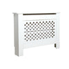 Radiator Cover White Unfinished Modern Traditional Wood Grill Cabinet Shelf MDF