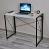 Folding Computer Desk Wooden Foldable Study Table Laptop PC Table Home Office