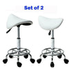 1/2Set Beauty Saddle Salon Stool Chair Hairdressing Barber Tattoo Therapist Lift