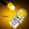 1-10x Canbus T10 W5W 501 194 168 COB 8 SMD LED Silica Bright License Light Bulb