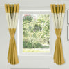 Modern Gingham Kids Bedroom Curtains Thermal Blackout Striped Curtain Eyelet UK
