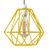 Metal Pendant Light Shade Ceiling Industrial Geometric Wire Cage Lampshade Lamp
