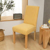 Stripe Dining Chair Covers Washable Stretch Chair Slipcover Removable Cover