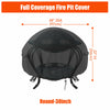 97cm Waterproof Fire Pit Cover BBQ Grill Patio 420PU UV Firepit Dust Protector