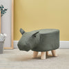 Animal Ottomans Footstools Padded Cushion Pouffe Stool Rest Children Toy Gift