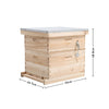 Wooden Langstroth Beehive Honey Bee Hive Frames House Pro Beekeeper Tool Kits UK