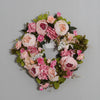 Artificial Silk Flowers Garland Hanging Lavender Boxwood Door Wreath Wedding NEW