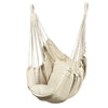 Garden Hammock Chair Hanging Swing Seat Cotton Rope Net W/ Outdoor Home Decor UK