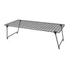 Metal Shoe Rack Stand 2 3 tier Foldable Detachable Steel Black Organiser Shelves