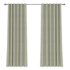 Thick Thermal Blackout Curtain Pencil Pleat Eyelet Ring Top Pair Curtains Panel