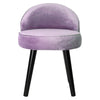 Scallop Velvet Dressing Table Stool Chair Vanity Piano Seat Bedroom Makeup Stool
