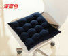 2PCS Square Thick Cushions Chair Seat Pad TIE ON Dining Bed Room Garden Kitchen