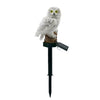 LED Solar Powered Garden Lights Owl Animal Rabbit Lawn Ornament Waterproof Lamp