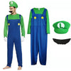 Super Mario Bros Unisex Adult & Kids Cosplay Fancy Dress Outfit Costume