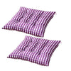 2/4PCS Seat Pad Dining Room Kitchen Garden Chair Cushions Tie On Flower Check UK
