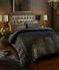 Teddy Bear Fleece STAR FOIL Duvet Cover Set Sherpa Thermal Warm Soft Bedding