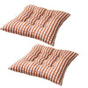 2/4PCS Seat Pad Dining Room Kitchen Garden Chair Cushions Tie On Flower Check UK