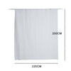 Shower Curtain Plain White Extra Wide Extra Long Standard With Hooks Ring