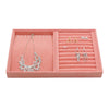 UK Velvet Jewelry Display Organizer Storage Necklaces Earrings Ring