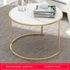 Marble Vein Round Coffee Tables Sofa Side Nested End Tables Living Room Home UK~