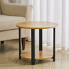 2 Tier Coffee Tea End Table Side Sofa Night Stand For Living Room Furniture Unit
