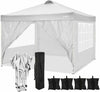 Gazebo 3x3m Pop Up Marquee Party Tent Awning Outdoor Patio Market Wedding Canopy