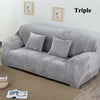 UK Sofa Covers Easy Fit Stretch Protector Soft Couch Cover Thick Plush Velvet