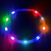Light up LED All Size Dog Collar Adjustable USB Rechargeable Pet Safety Luminous