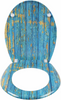 Toilet Seat Soft Close Adjustable Hinge Toilet Lid Cover Family Bathroom