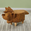 Animal Ottomans Footstools Padded Cushion Pouffe Stool Rest Children Toy Gift