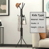 175cm Coat Stand Garment Rack Metal 12 Hooks Clothes Rail Hat Umbrella Hanger UK