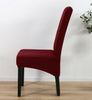 Dining Chair Covers Washable Knit Stretch Removable Chair Slipcovers High Back
