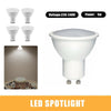 NEW 5W GU10 LED SPOTLIGHT WARM WHITE & COOL WHITE SPOTLIGHT BULBS ENERGY SAVING