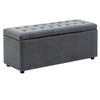 Large Chesterfield Storage Ottoman Bench Box Widnow Seat Stool Bedroom Footstool